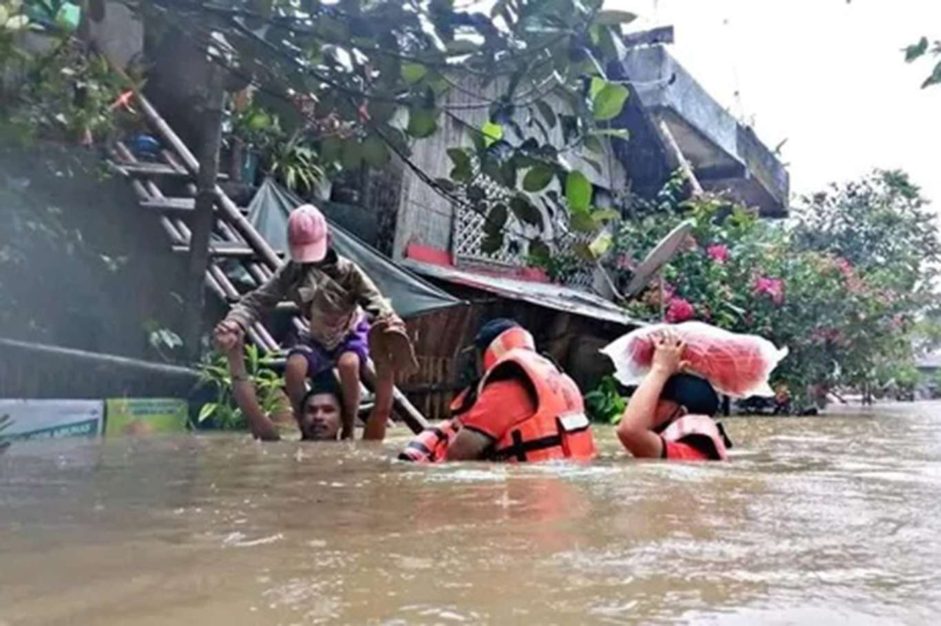 At least 42 people killed in Philippines tropical storm